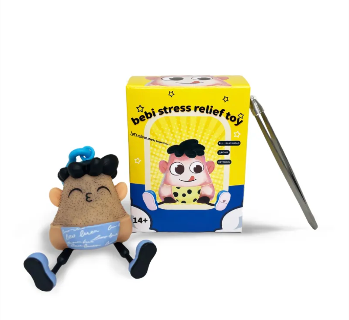 Funny Stress Relief Squeeze Toy – Cute PVC Venting Fidget Ball | Multiple Characters & Colors