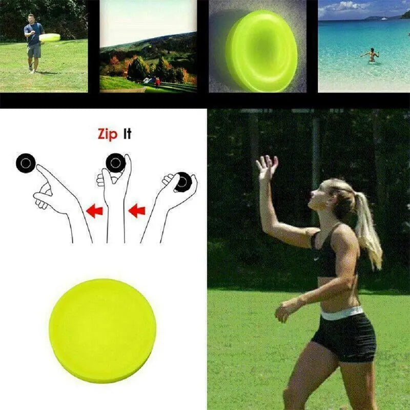 Mini Flying Disc Catching Game – Fun Outdoor Toy for Kids & Adults | Beach, Park & Backyard Play