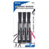 Black Chisel Tip Desk Style Permanent Markers