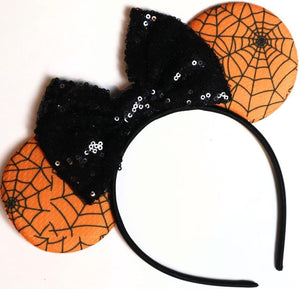 Halloween Minnie and Mickey Mouse Headband