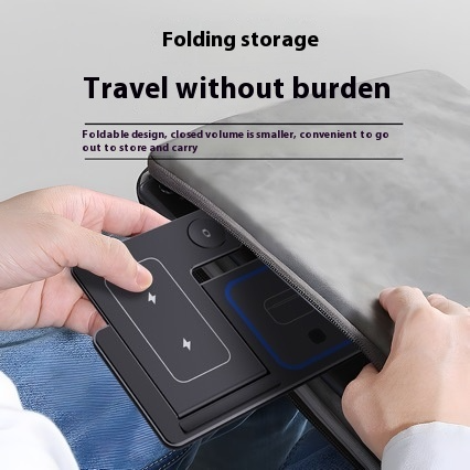 Foldable Fast 3 In 1 LED Wireless Charging Stand