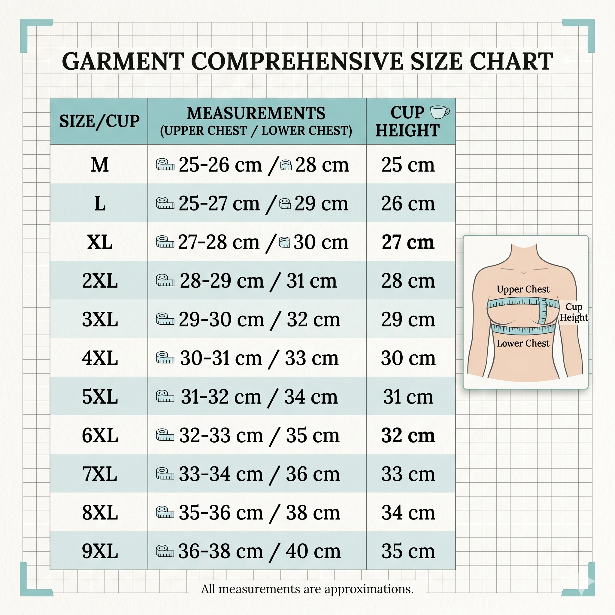 Wireless Plus Size Bra for Women – Soft, Breathable &amp; Wire-Free Support | Sizes M–9XL
