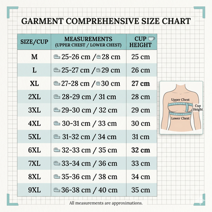 Wireless Plus Size Bra for Women – Soft, Breathable &amp; Wire-Free Support | Sizes M–9XL