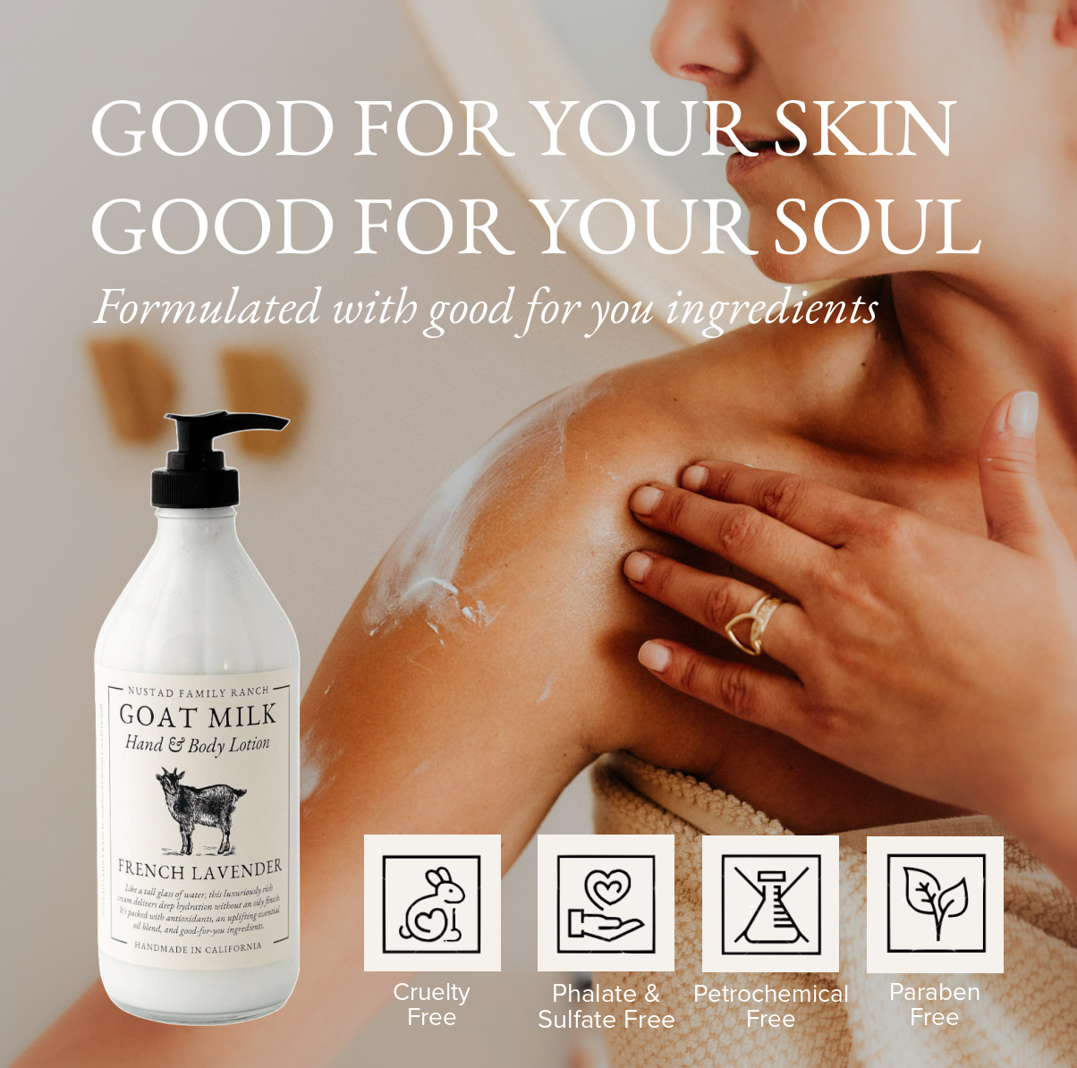 Apricot &amp; Freesia | Goat Milk Hand &amp; Body Lotion