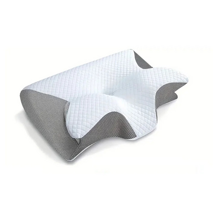 Memory Foam Cervical Neck Pillow – Ergonomic Contour Design for Neck Pain Relief &amp; Better Sleep