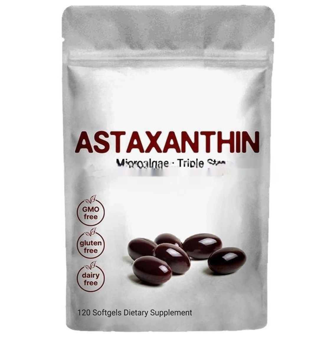 Astaxanthin Soft Capsules – 120 Tablets | Antioxidant Supplement for Skin, Eyes &amp; Vitality