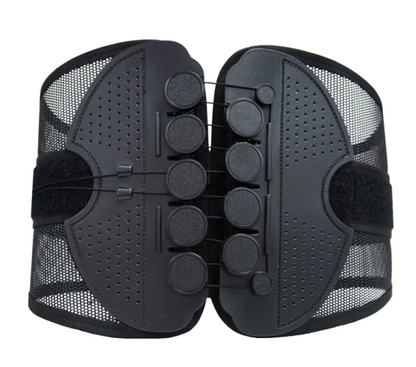 Double Pull Lumbar Support Belt – Adjustable Back Brace for Lower Back Pain Relief &amp; Posture Support