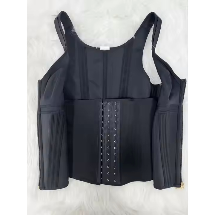 Mesh Waist Slimming Shapewear Corset – Breathable Three-Breasted Design | Sizes S–2XL