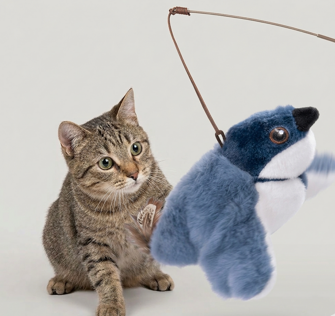 Flapping Bird Cat Toy 